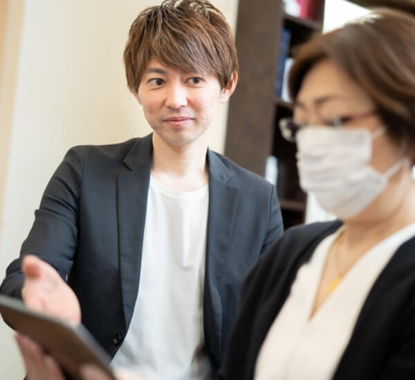 丁寧なカウンセリング